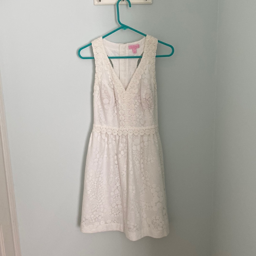 Lilly Pulitzer white dress size 4